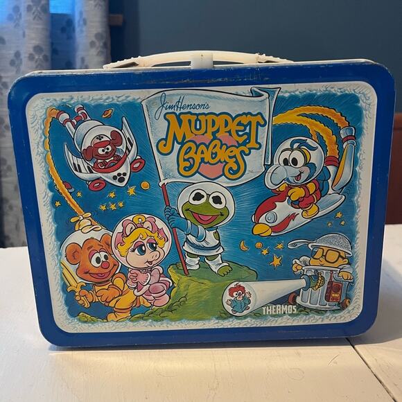 Vintage 1980s Muppet Babies Lunchbox - Picture 1 of 5